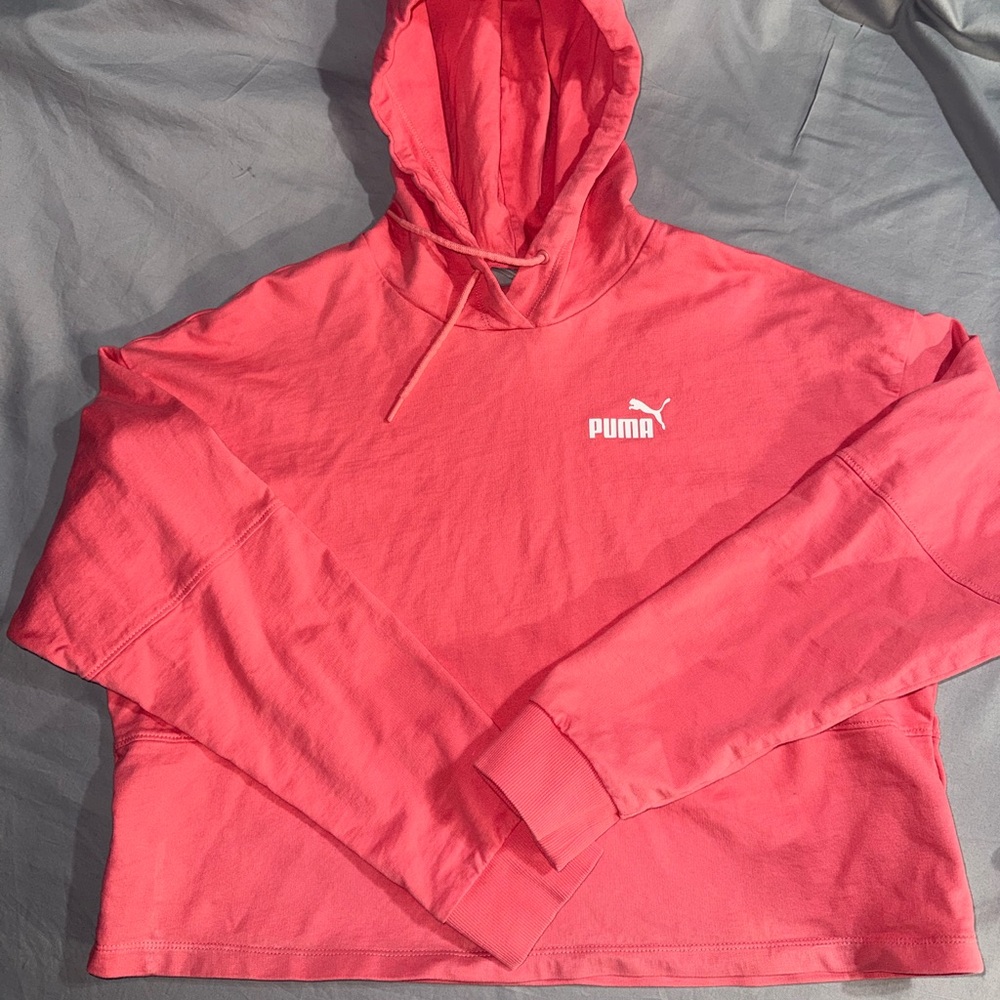Puma Coral crop top Sweatshirt